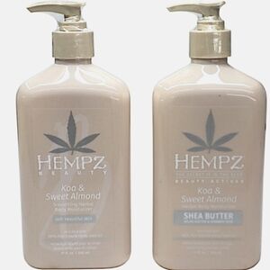 17oz Hempz Koa & Sweet Almond Body Moisturizer - Cream